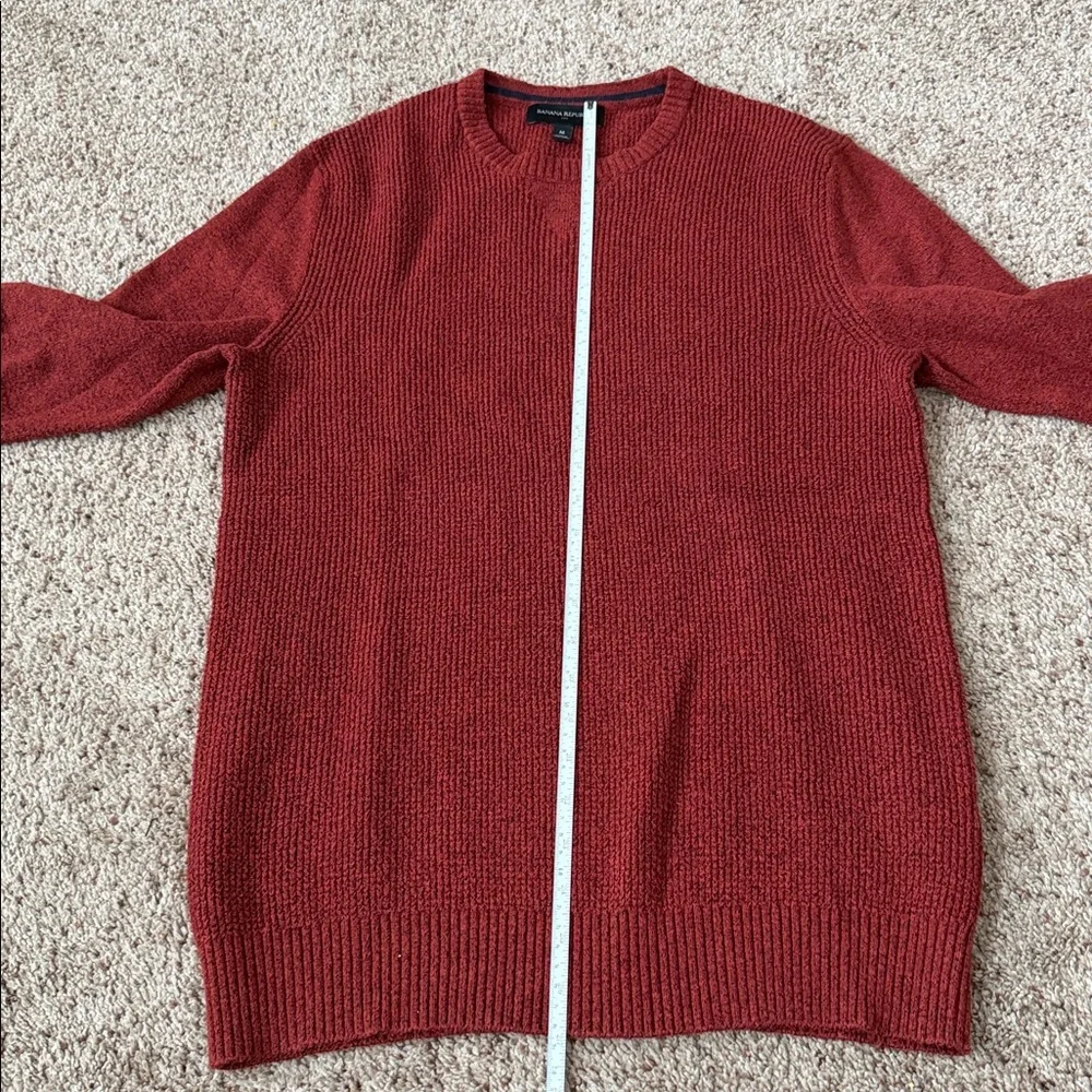 Banana Republic Red Crewneck Sweater